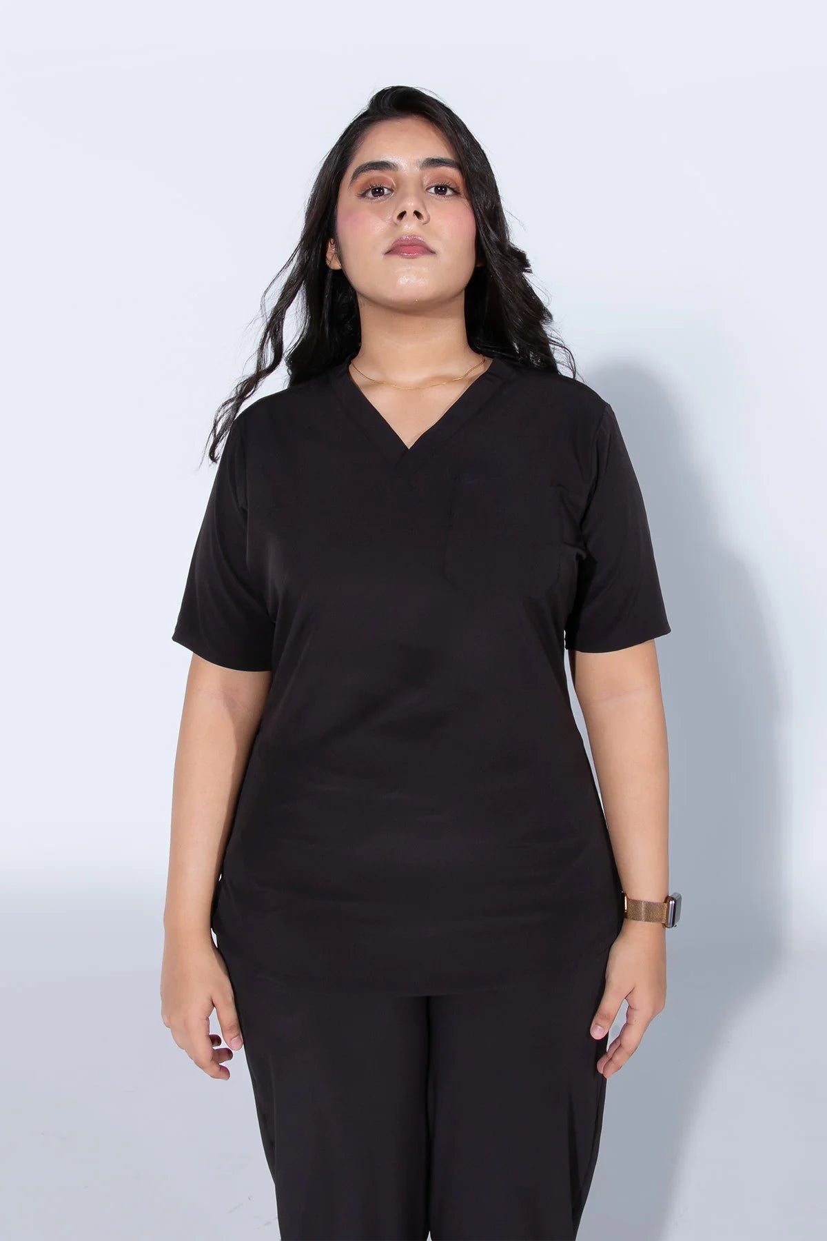 Aero Scrub Set: Midnight Black