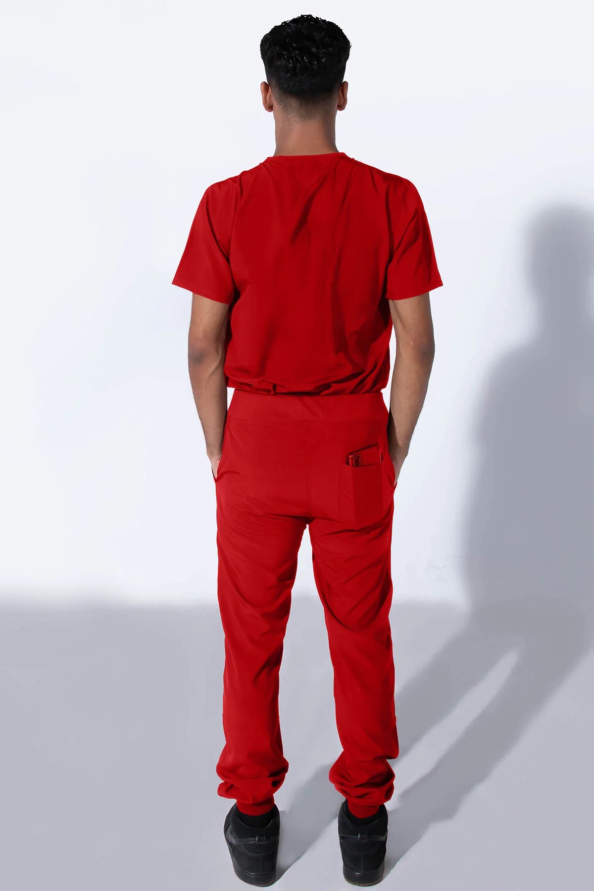 Titan Scrub Set: Crimson Red