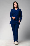 Aero Scrub Set: Nighttime Navy with Zipflex top