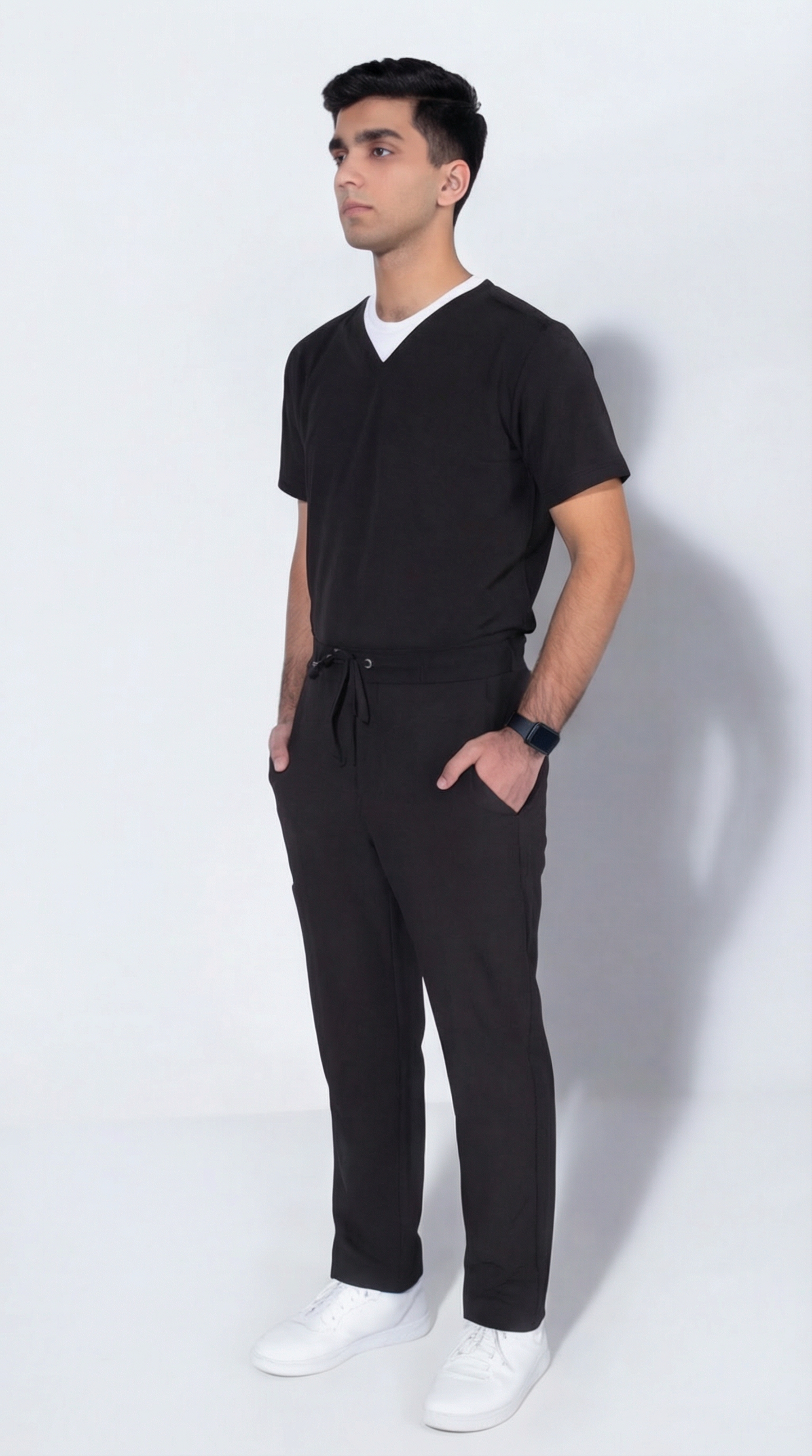 Titan Scrub Set: Midnight Black