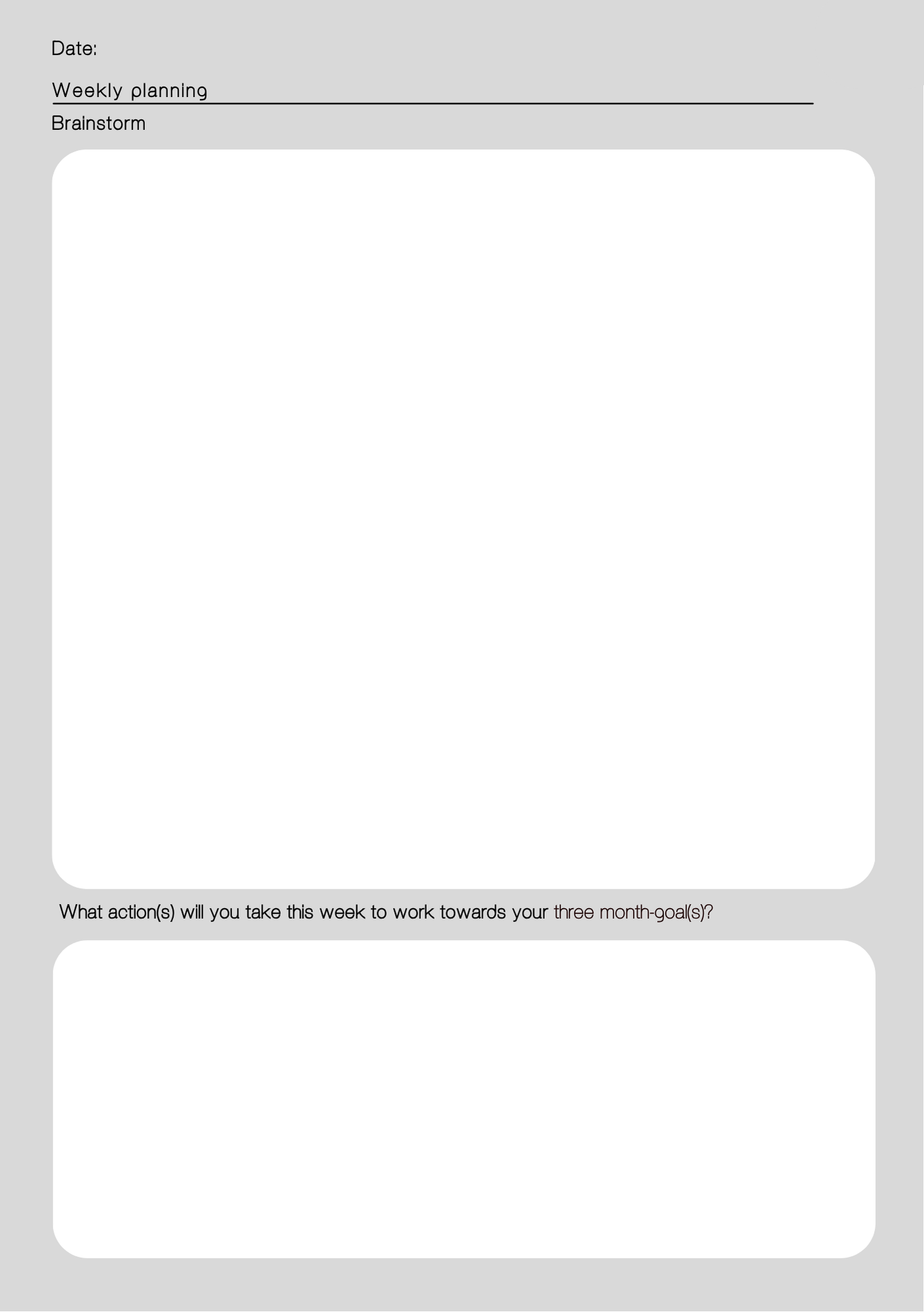 The Lite Journal: Productivity Journal