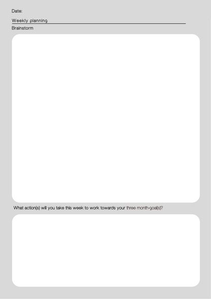 The Lite Journal: Productivity Journal