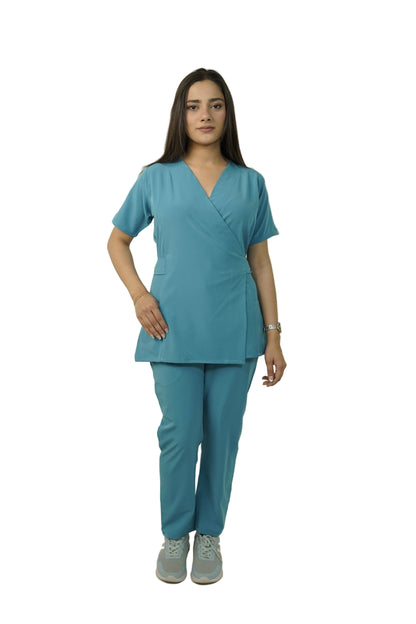Milano Scrub Set: Aqua