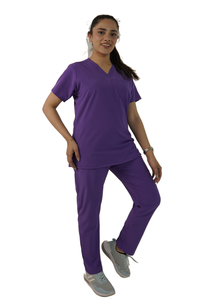 Aero Scrub Set: Grape (Men)