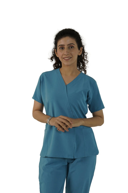 Milano Scrub Set: Aqua