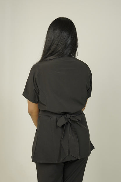 Milano Scrub Set: Black