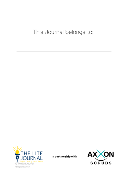 The Lite Journal: Productivity Journal