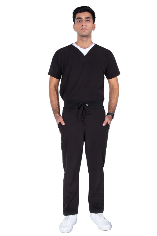 Titan Scrub Set: Midnight Black
