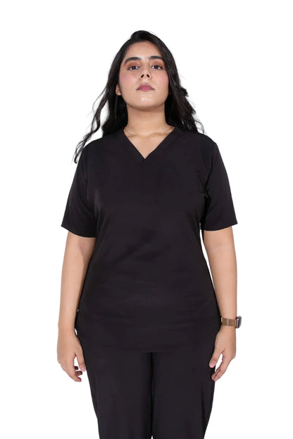 Aero Scrub Set: Midnight Black