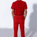 Titan Scrub Set: Crimson Red