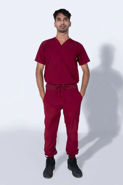 Aero Scrub Set: Maroon