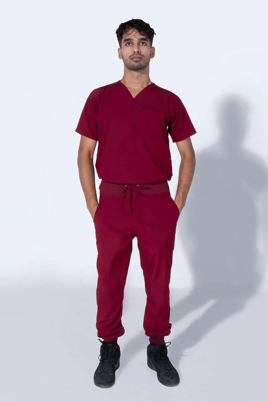 Aero Scrub Set: Maroon
