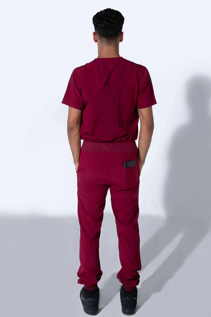 Aero Scrub Set: Maroon