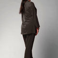 Aero Scrub Set: Olive Green with Minimal Edge Top