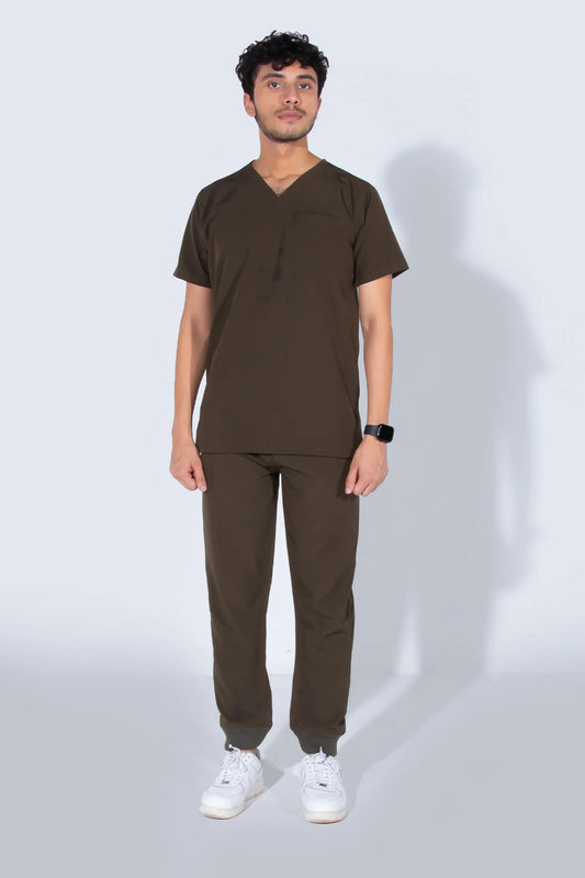 Aero Scrub Set: Olive Green