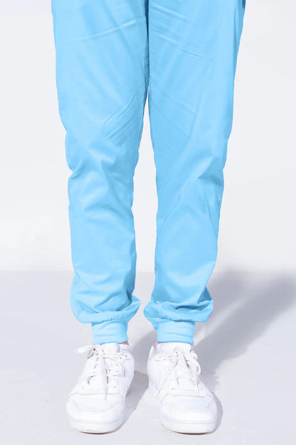 Aero Set: Sky Blue Scrub Set