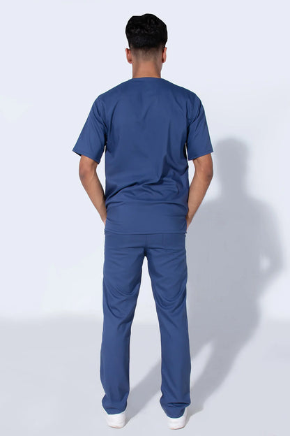 Aero Scrub Set: Steel Blue