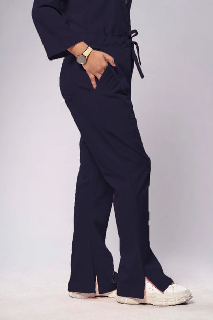 Aero Scrub Set: Lead Grey with ZipFlex Top