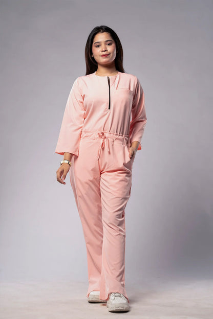 Aero Scrub Set: Fuchsia with ZipFlex Top